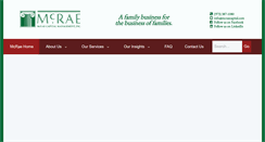 Desktop Screenshot of mcraecapital.com