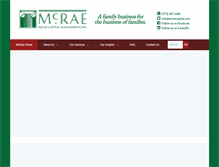 Tablet Screenshot of mcraecapital.com